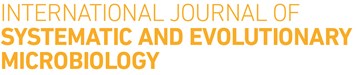 International journal of systematic and evolutionary microbiology logo